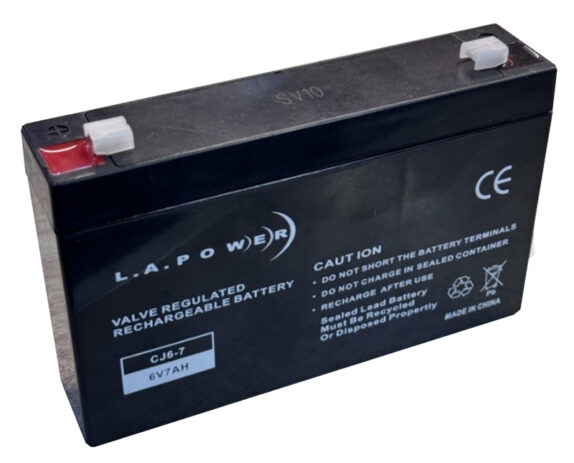 BATERIA 6V7AH L.A POWER