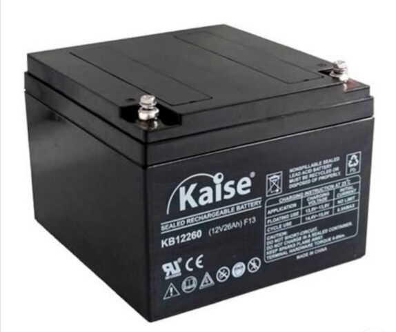 BATERIA CICLO PROFUNDO AGM KAISE 12V26AH