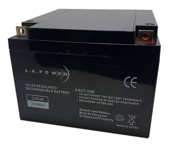 BATERIA CICLO PROFUNDO AGM L.A POWER 12V26AH