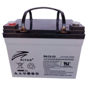 BATERIA CICLO PROFUNDO AGM RITAR 12V33AH