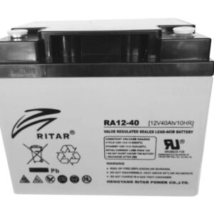 BATERIA CICLO PROFUNDO AGM RITAR 12V40AH