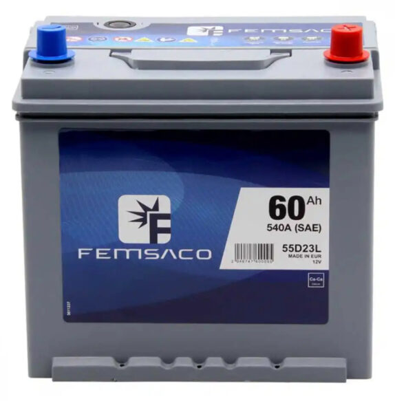 BATERIA FEMSACO MODELO 55D23L CCA 540