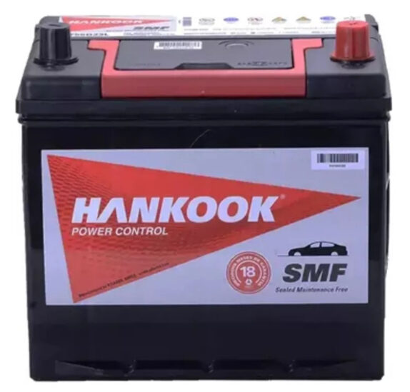 BATERIA HANKOOK MODELO 55D23L 12V60AH CCA 500