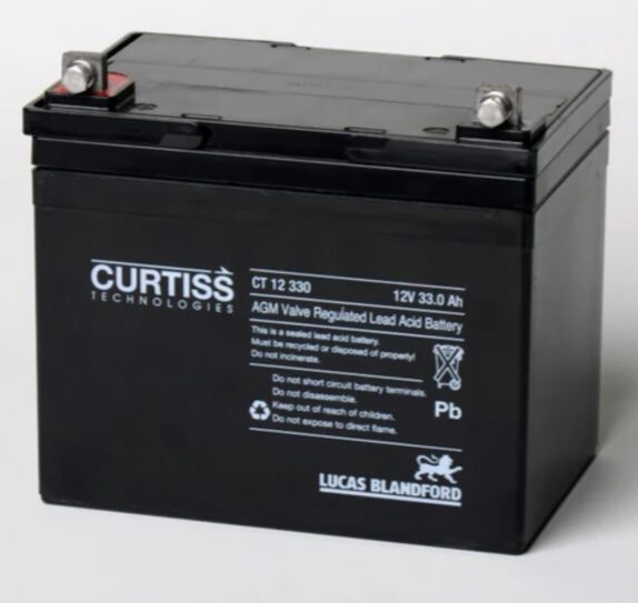 BATERIA PARA SILLA DE RUEDAS CURTISS 12V33AH