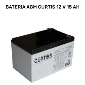 BATERIA PARA SILLA DE RUEDAS ELECTRICA CURTISS 12V15AH