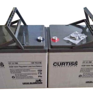 BATERIA PARA SILLA DE RUEDAS ELECTRICA CURTISS 12V75AH
