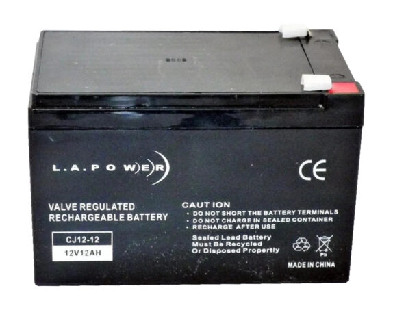 BATERIA PARA SILLA DE RUEDAS ELECTRICA L.A POWER 12V12AH
