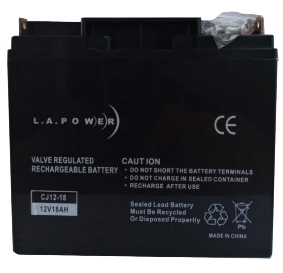 BATERIA PARA SILLA DE RUEDAS ELECTRICA L.A POWER 12V18AH