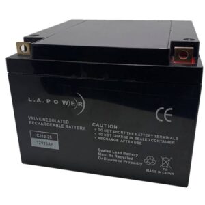BATERIA PARA SILLA DE RUEDAS ELECTRICA L.A POWER 12V26AH