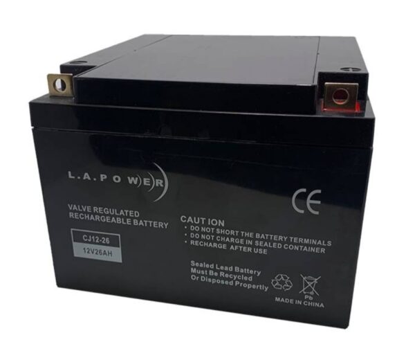 BATERIA PARA SILLA DE RUEDAS ELECTRICA L.A POWER 12V26AH