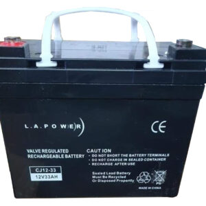 BATERIA PARA SILLA DE RUEDAS ELECTRICA L.A POWER 12V33AH