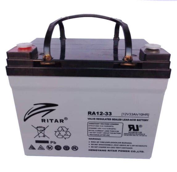 BATERIA PARA SILLA DE RUEDAS ELECTRICA RITAR 12V33AH