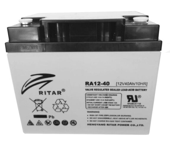 BATERIA PARA SILLA DE RUEDAS ELECTRICA RITAR 12V40AH