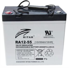 BATERIA PARA SILLA DE RUEDAS ELECTRICA RITAR 12V55AH